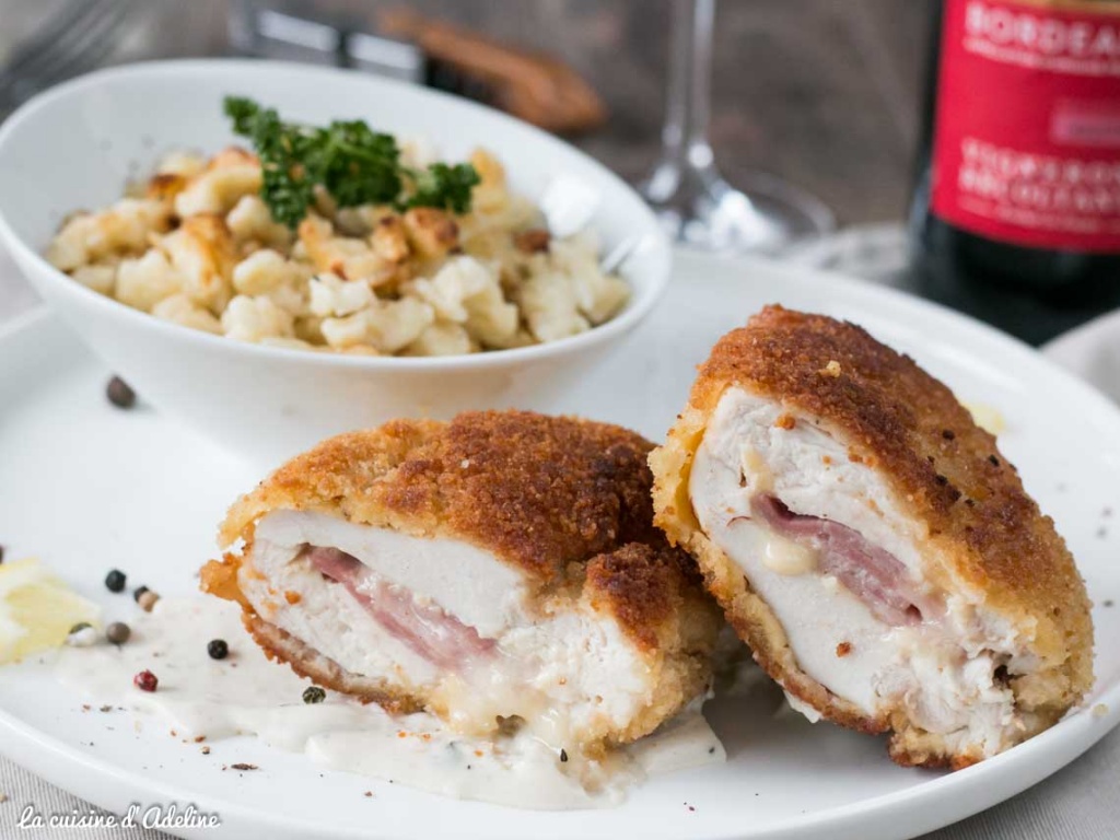 Cordon bleu au munster | La Cuisine d&amp;#39;Adeline