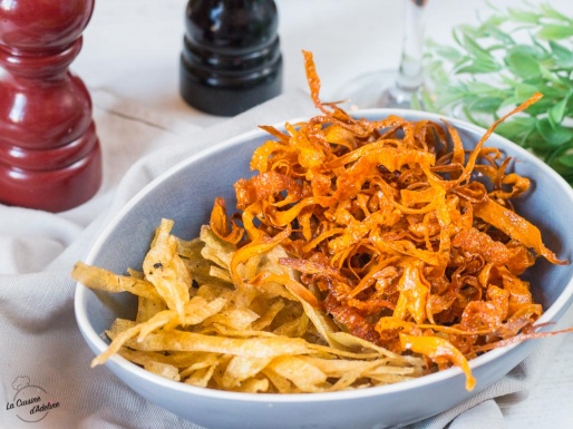 Chips de légumes maison recette