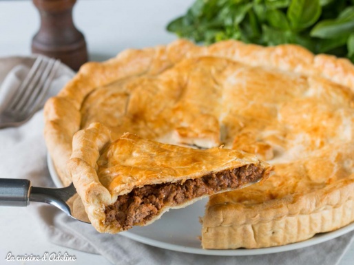 Meat pie - Tourte a la viande hachee recette Australie