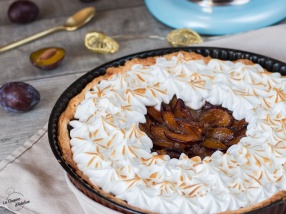 Tarte aux quetsches meringuée recette facile