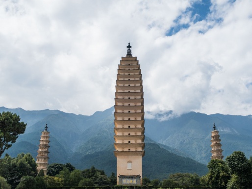 Trois pagodes Dali Chine visite