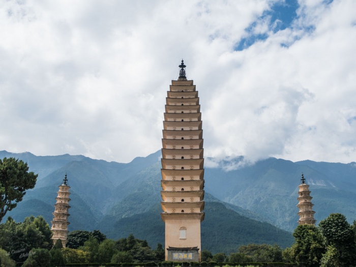 Trois pagodes Dali Chine visite