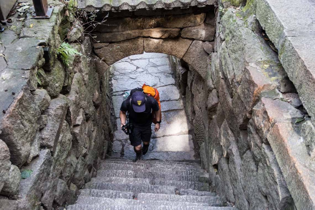 Arnaud Randonnée Mont Hua Xian Chine