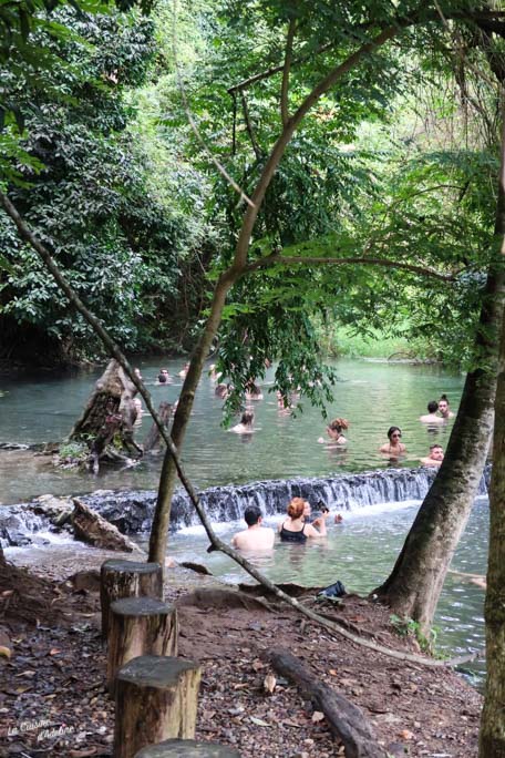 Sources eau chaude Paï Thailande