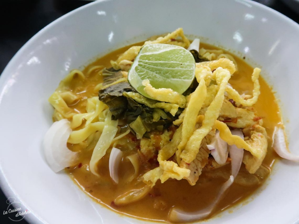 Khao Soi recette traditionnelle Thailande