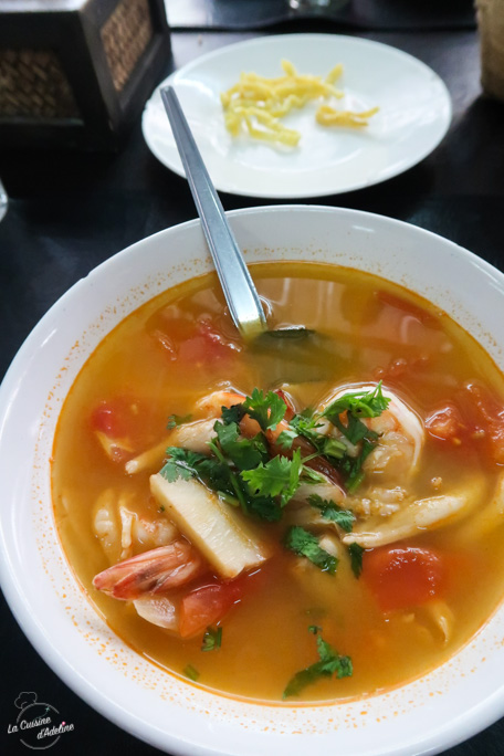 Tom Yum Soup recette traditionnelle Thailande