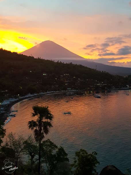 Coucher de soleil Bali Amed