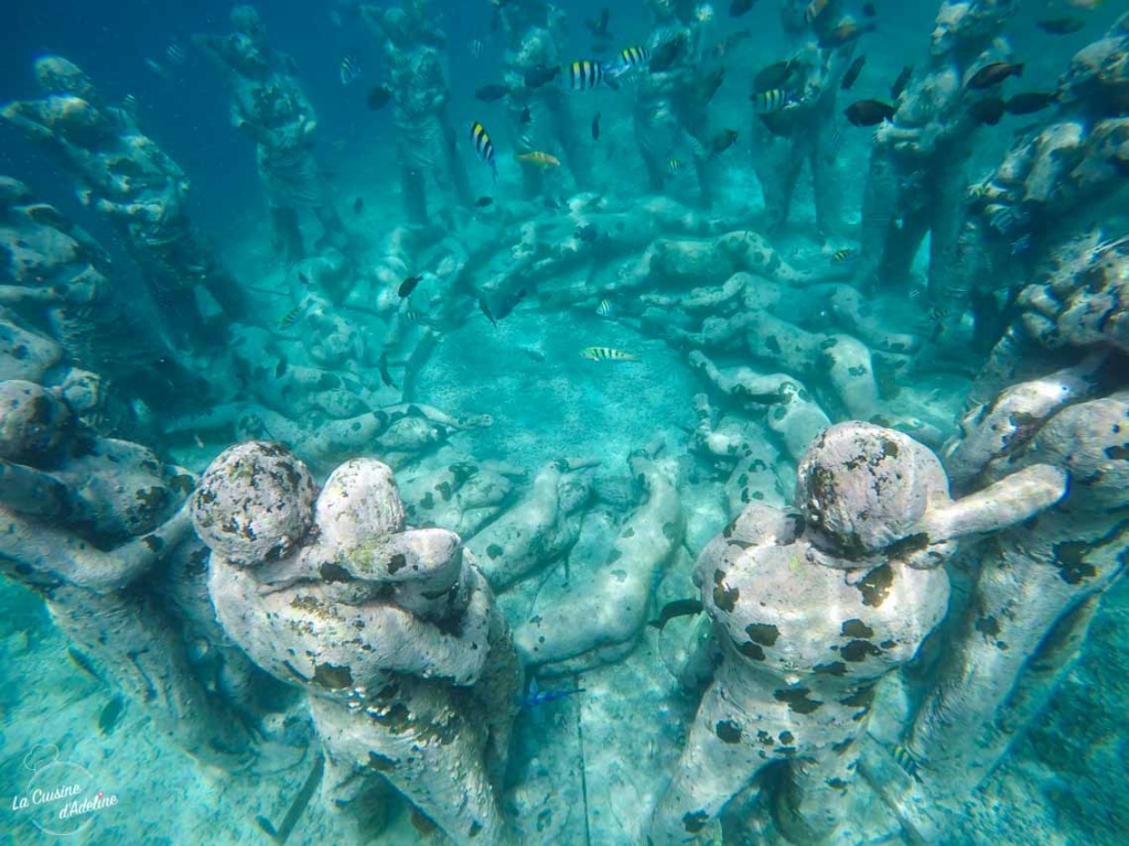 Statues sous l'eau Bali - Nest