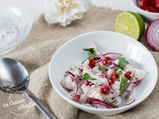 Ceviche recette Perou facile