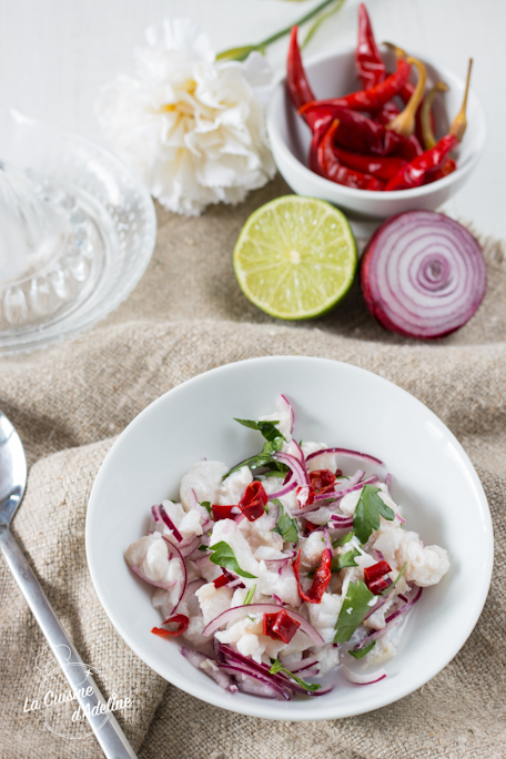 Ceviche recette facile et rapide