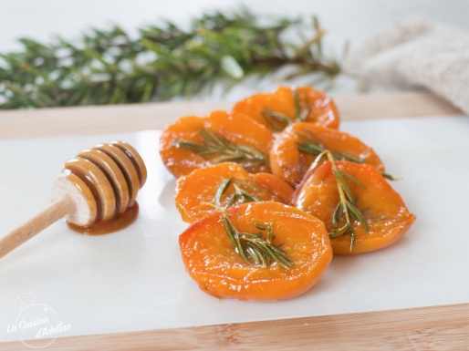 Abricots rôtis au romarin recette facile