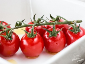 Tomates cerises rôties recette rapide au four