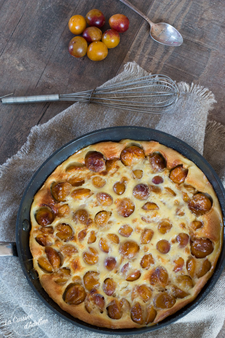 Clafoutis aux mirabelles recette