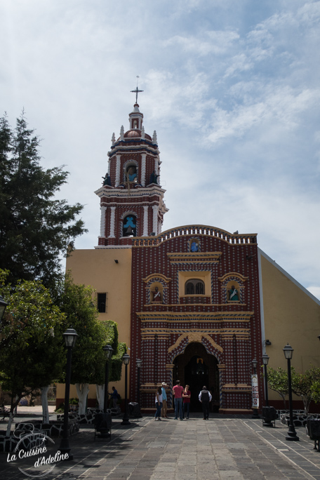 Iglesia Santa Maria Tonanzintla proche Puebla Mexique