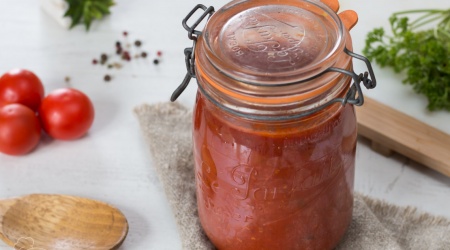 Sauce tomate maison en conserve recette