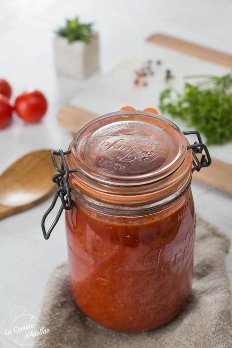 Sauce tomate maison (+ astuces conserve) - La Cuisine d'Adeline