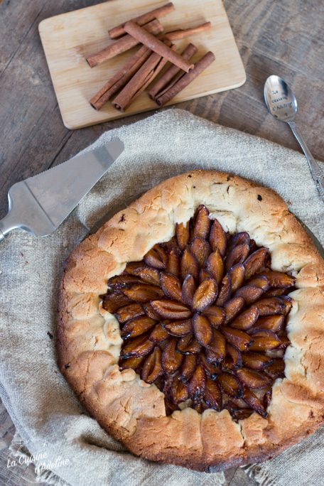 Tarte rustique aux quetsches recette facile