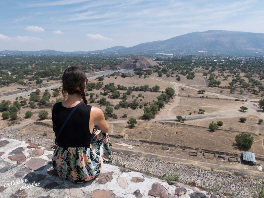 Teotihuacan temple proche Mexico City Mexique