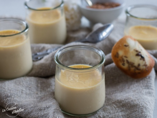 Pots de crème à la vanille maison recette