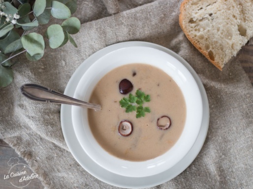 Velouté de champignons recette