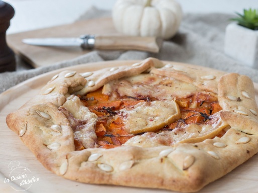 Tarte rustique 0 la courge recette