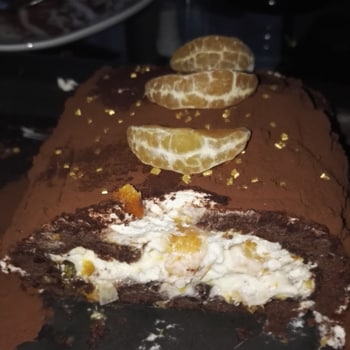 Virgry57 - Bûche chocolat clémentine #