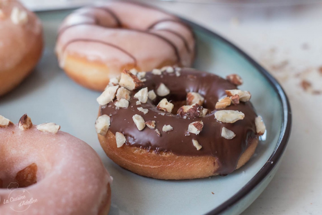 Donuts américains au chocolat recette