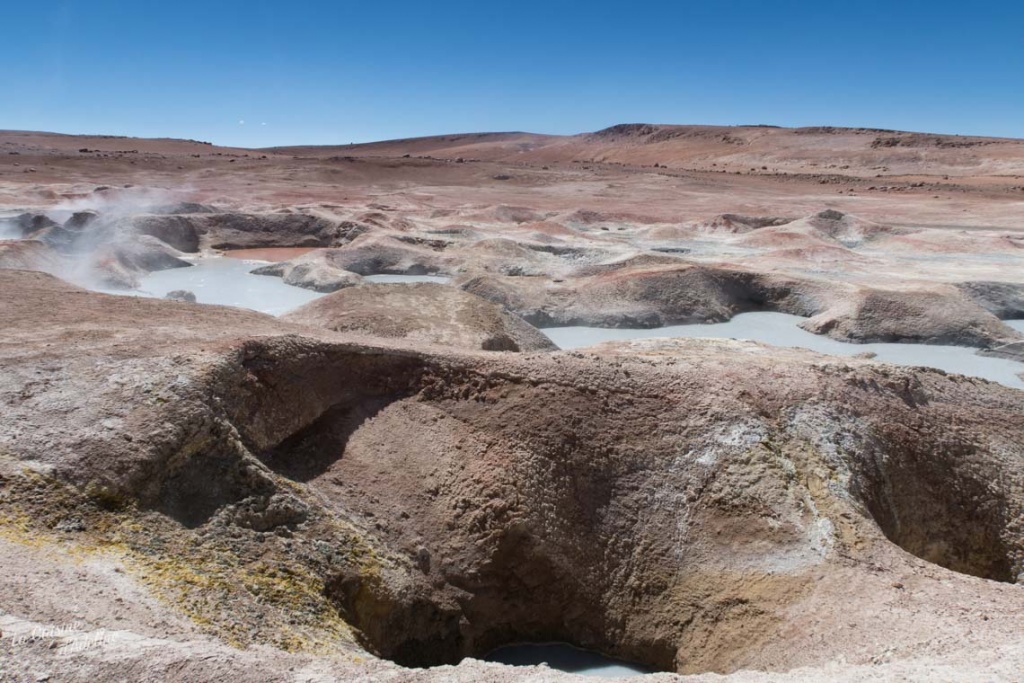 Geyser sol de manaña Bolivie