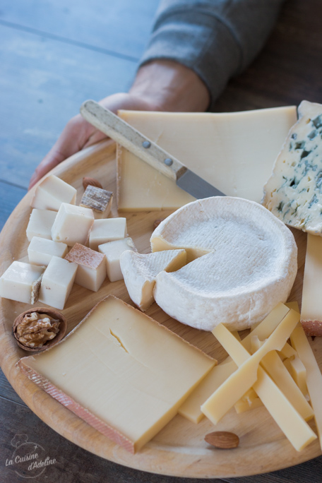 Planche apéro dînatoire idées plateau fromage