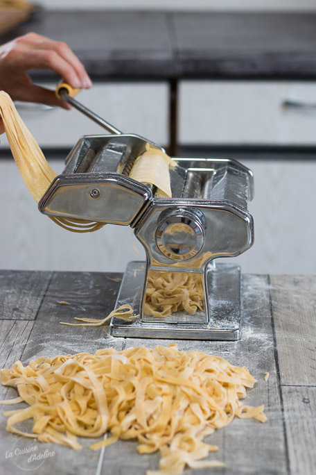 Pâtes fraîches maison recette italienne avec ou sans laminoir