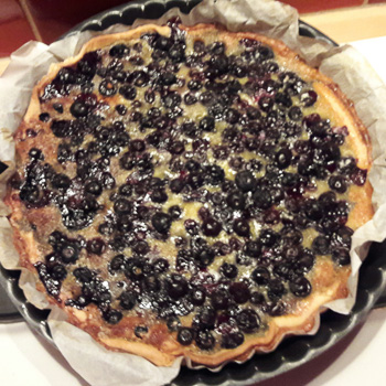 Chadnasapna - Tarte aux myrtilles #