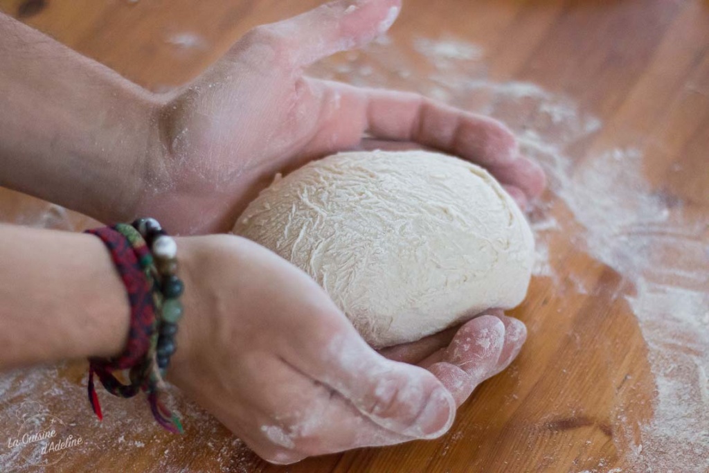 Pain au levain : Lle boulage