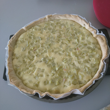 Virginie T - Tarte à la rhubarbe #