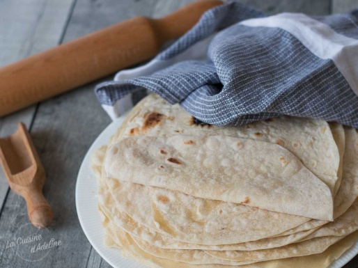 Tortillas de blé maison souples recette facile