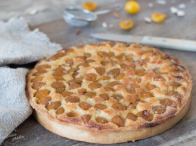 Tarte aux mirabelles et crème d'amande recette originale