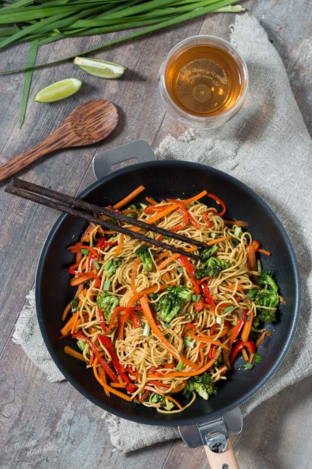 Wok de légumes recette rapide