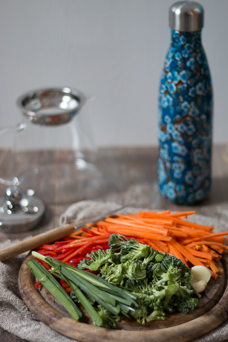 Wok de légumes végétarien