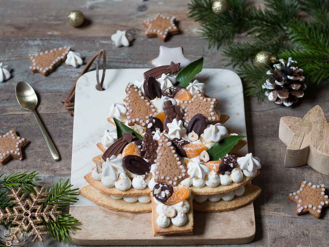 Sapin de Noël façon number cake - La Cuisine d'Adeline