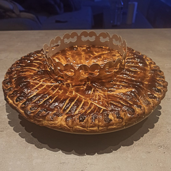 Galette des rois frangipane et pistache - La Cuisine d'Adeline