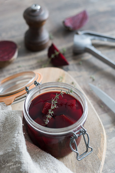 Conserve de betterave au naturel - La Cuisine d'Adeline