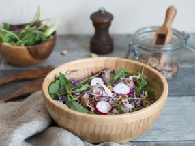 Salade de riz aux lentilles recette facile