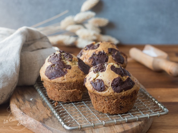 Muffins aux pépites de chocolat recette facile et inratable