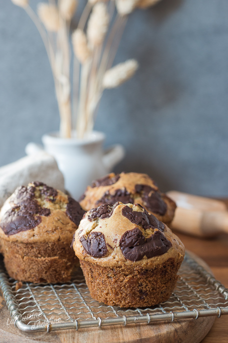 Muffins aux pépites de chocolat recette facile