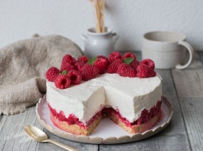 Cheesecake aux framboises sans cuisson recette