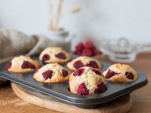 Muffins citron framboises recette