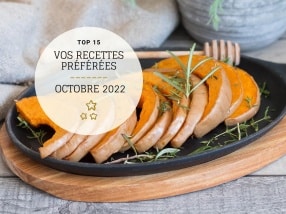 Recettes préférées en octobre 2022